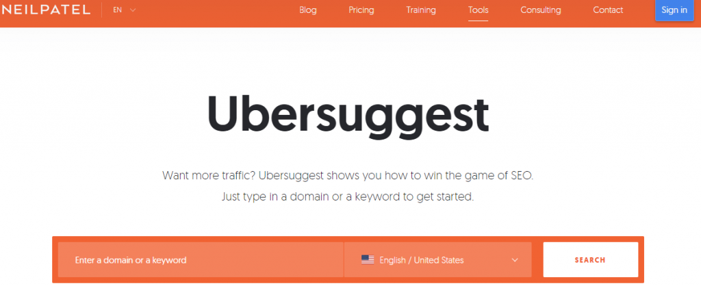 Ubersuggest Best Backlink Checker Tools