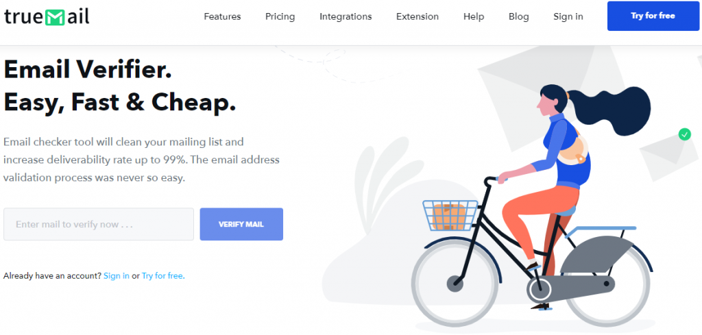 TrueMail Best Email Verification Services