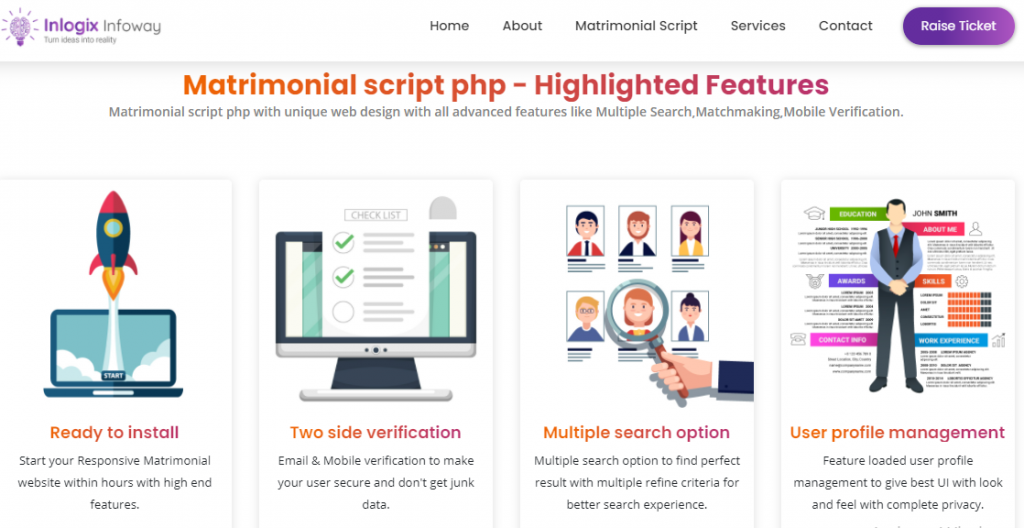 https://inlogixinfoway.com/matrimonial-script-premium