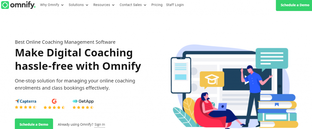 Omnify - Coaching Management Software MyInfoAdda