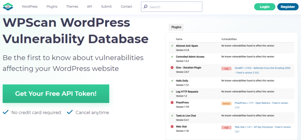 WPScan – WordPress Security Scanner