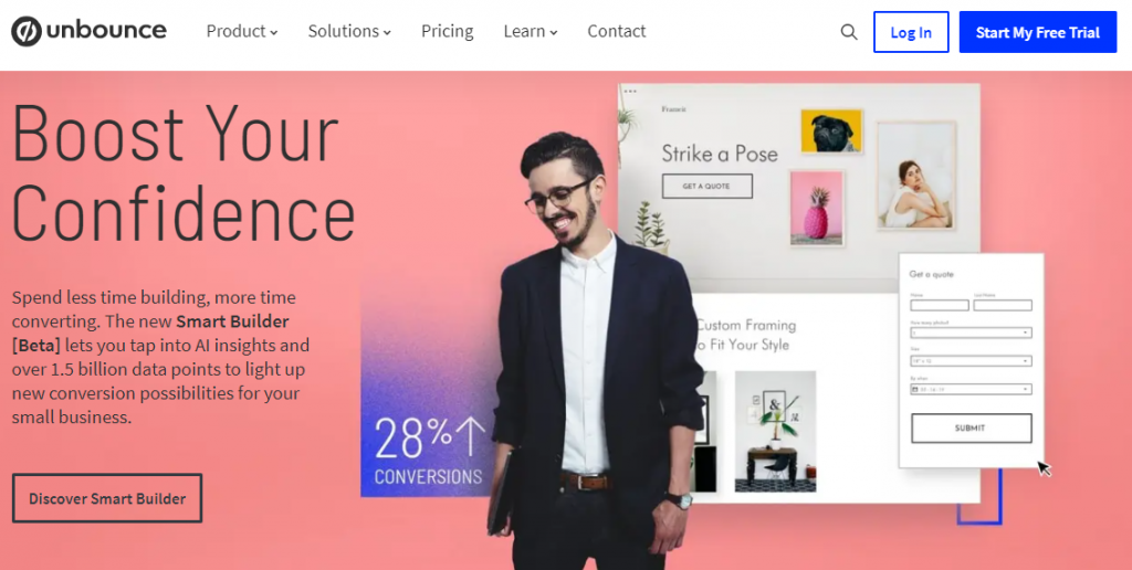 Unbounce - Landing Page Builder Platform