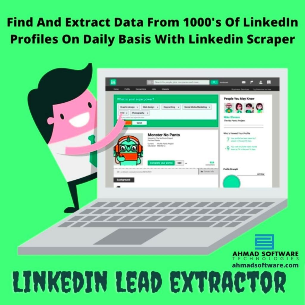 Find And Extract Data From 1000's Of LinkedIn Profiles On Daily Basis With Linkedin Scraper