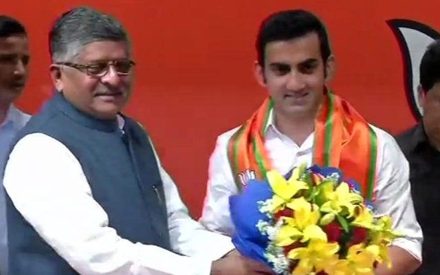 gautam gambhir join BJP