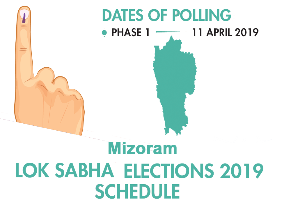 Mizoram Lok Sabha Election Schedule