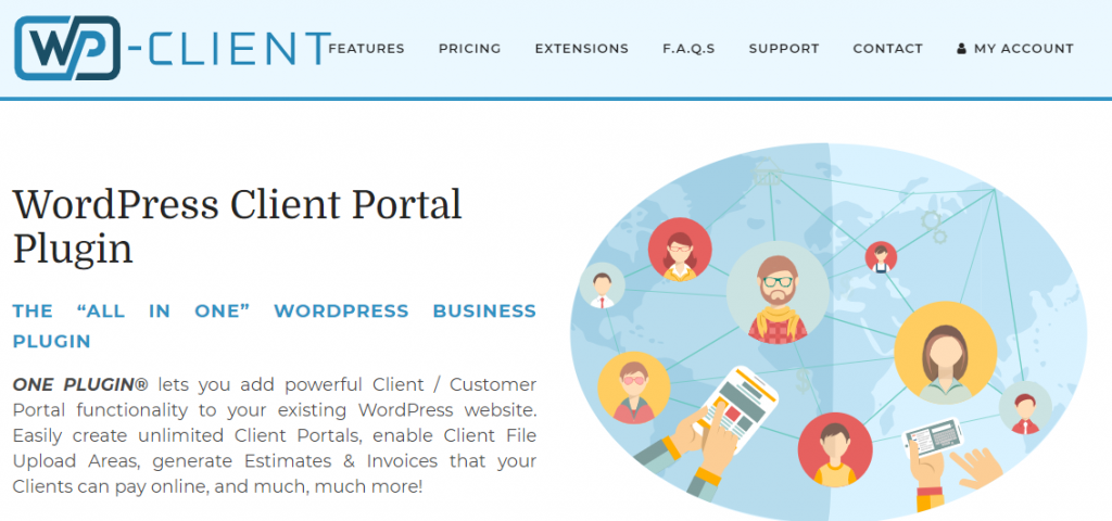 WP-Client Best Client Portal WordPress Plugins (Free & Paid)