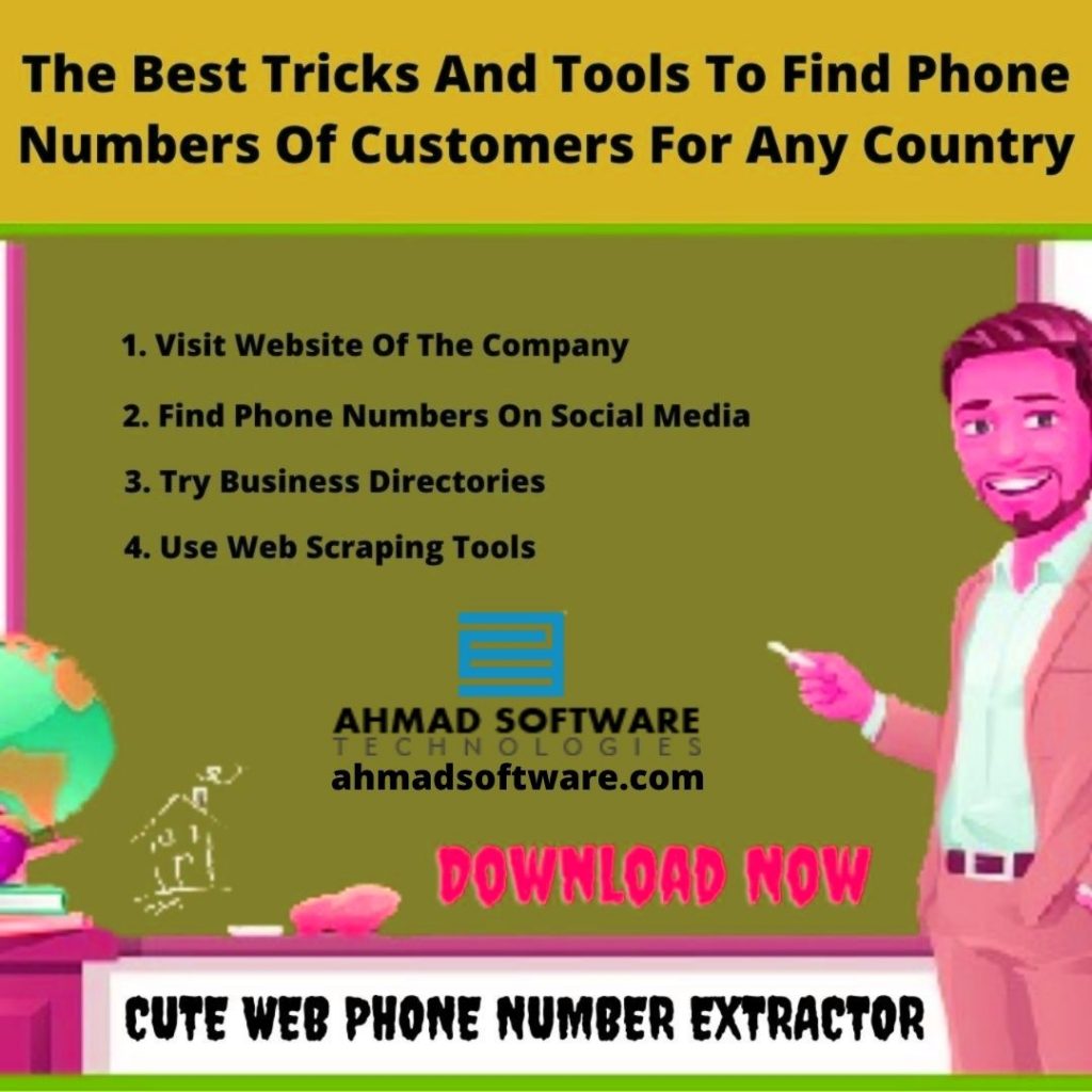 The Best Tricks And Tools To Find Phone Numbers Of Customers For Any Country
