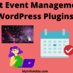 Best Event Management WordPress Plugins my info adda