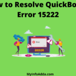 How to Resolve QuickBooks Error 15222 my info adda