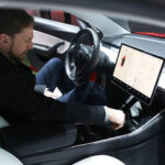 New Version of Tesla Software Allows Playing Video Games While Driving my info adda