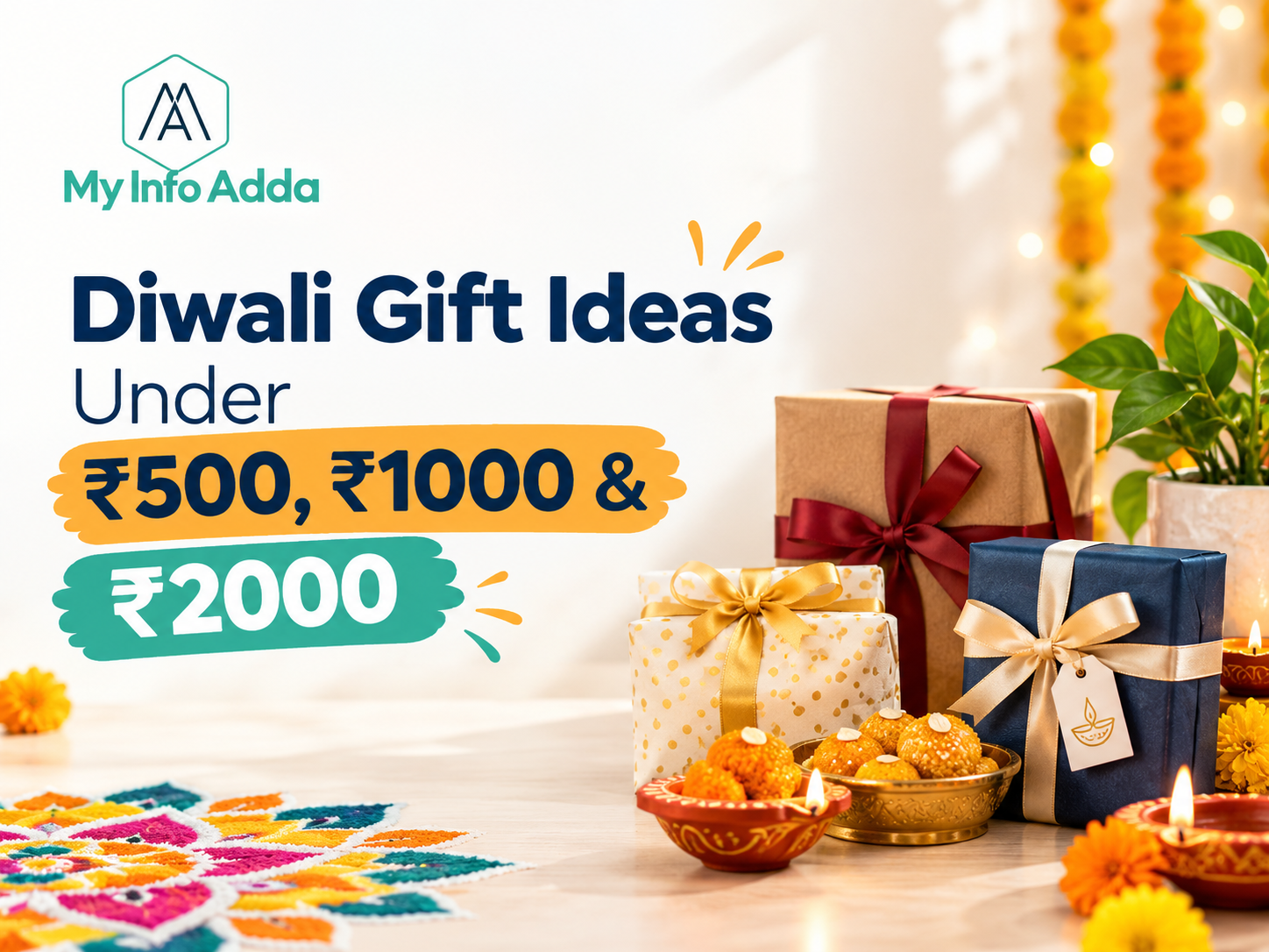 Diwali Gift Ideas Under ₹500, ₹1000 & ₹2000