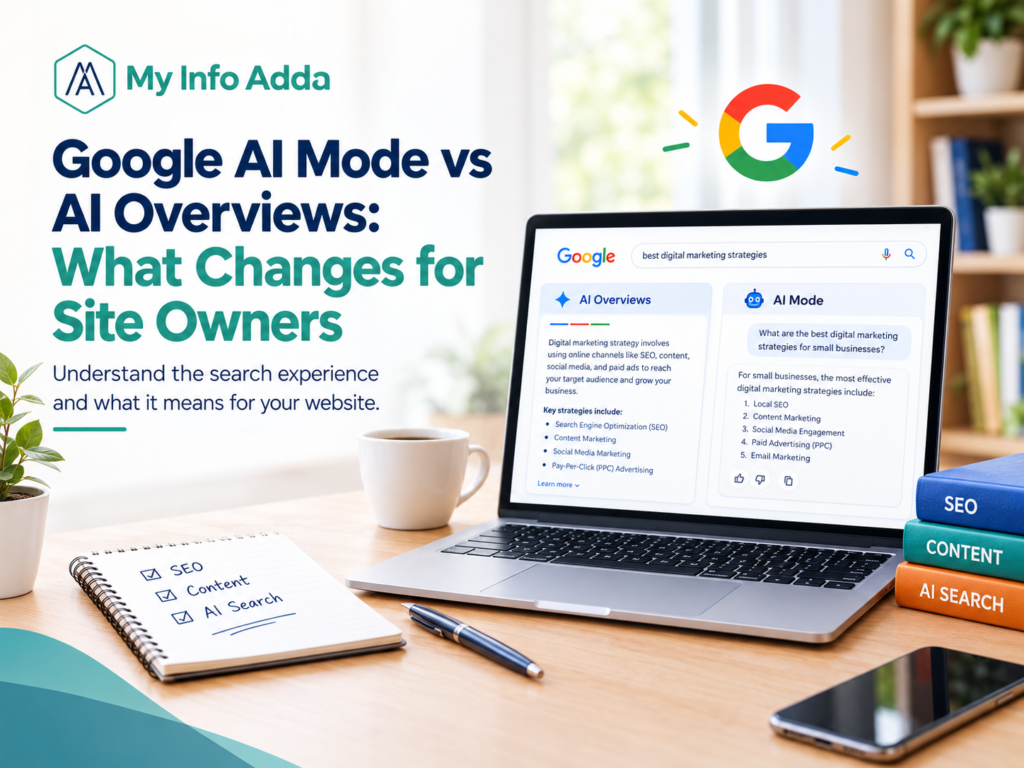 Google AI Mode vs AI Overviews: What Changes for Site Owners