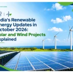 India's Renewable Energy Updates in October 2026: Solar and Wind Projects Explained