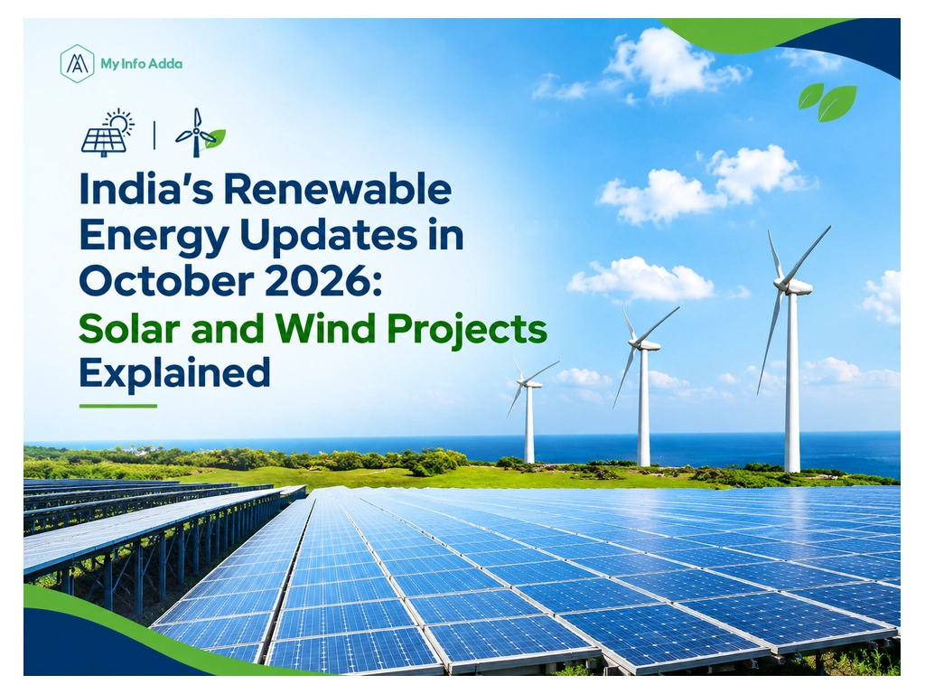 India's Renewable Energy Updates in October 2026: Solar and Wind Projects Explained